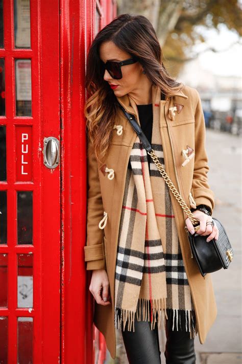 winter burberry outfit damen